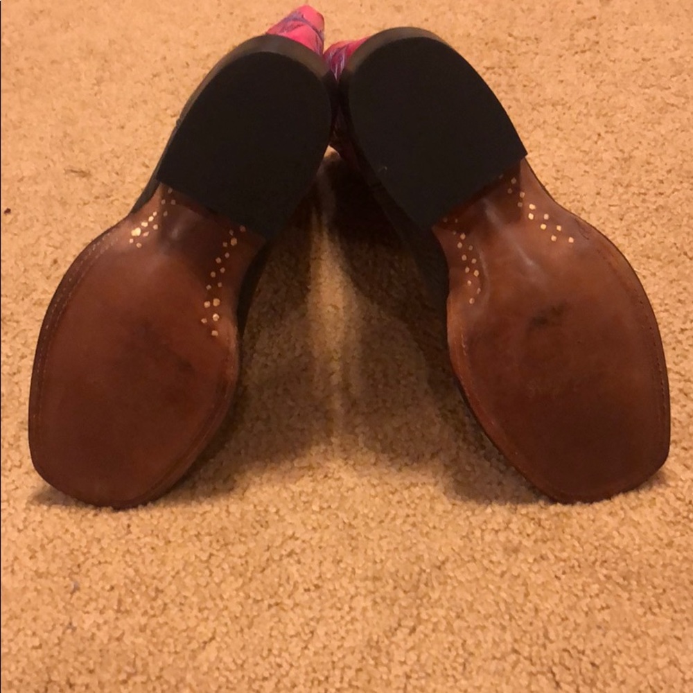 Lucchese Square Toe Boots - Picture 4 of 4